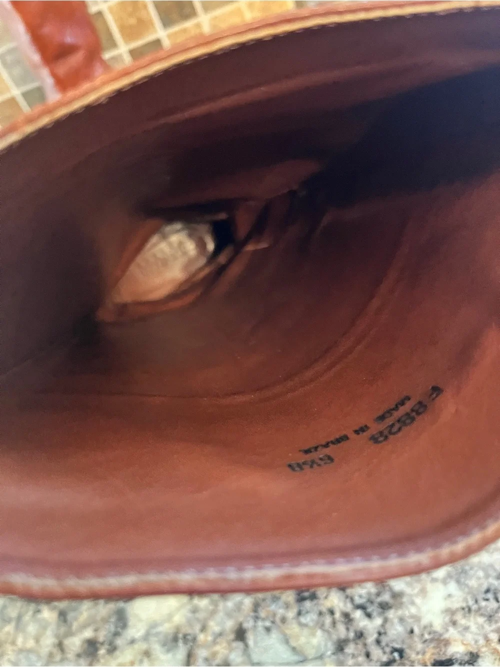Cole Haan Women's  Leather  ridding Boots - Chestnut Brown